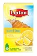 Lipton Iced Tea To Go, Lemon, 10-Count Boxes (Pack of 12)