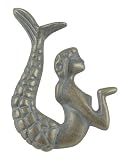 Atlas Homewares 190L-V 2-1/2-Inch Mermaid Knob/LFT,Verdigris