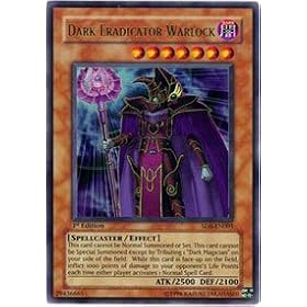 YuGiOh Spellcaster's Judgement Structure Deck Dark Eradicator Warlock SD6-EN001 Rare Ultra