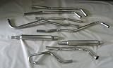 Dual Exhaust Conversion kit - aluminized steel - Flathead Ford and Mercury - with