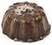 Small Glazed Chocolate Bundt Cake Candle