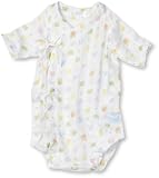 I Play Unisex-baby Newborn Organic Muslin Wrap Bodysuit