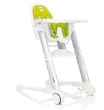 Inglesina 2012 Zuma White Highchair, Lime
