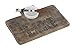 Mud Pie 4751066 Lake Paddle Serving Board Set, Brown