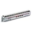 HO RTR SS 85' Budd Full Dome/Lighted, Amtrak/PhI