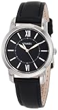 Timex Women`s T2N6819J Style Classic Black Leather Strap Watch