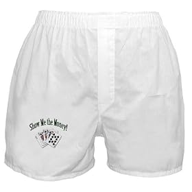 Show Me Money Poker Boxer Shorts