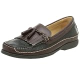 Johnston & Murphy Mens Tidwell Kiltie Tassel Slip-on,Black/Brown,10 M