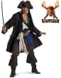 Disguise Costumes Men's Capt Jack Sparrow Prestige Premium - Adult