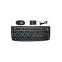 Danish and English Wireless Logitech Keyboard and Mouse Set (Black)