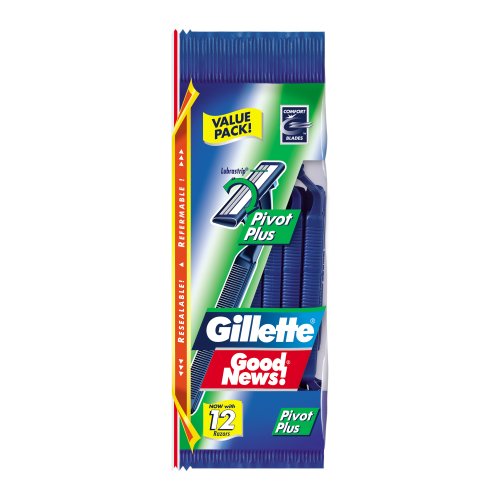 GilletteGoodNews! Pivot Plus Disposable of 3)