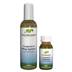 Native Remedies Congesto-K Pillow Spritzer and Congesto-K KiddieRub ComboPack