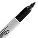 Sharpie Permanent Markers, Fine Point, 3-Count (Black)