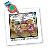Mr Sweet Potato Head - 10x10 Quilt Square
