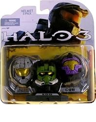Halo 2009 Mcfarlane Toys Helmet 3-Pack (Wave 1) Mark VI, EOD and CQB