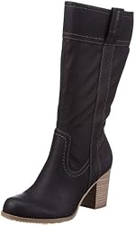 s.Oliver Casual 5-5-25339-29, Damen Klassische Stiefel, Schwarz (BLACK 1), EU 39