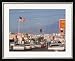 Cars Moving Along Congested Street, Littered with Signs, Billboards and Traffic Directives Framed Art Poster Print by Michael Rougier, 32x26