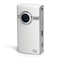 Flip UltraHD Video Camera - White, 8 GB, 2 Hours