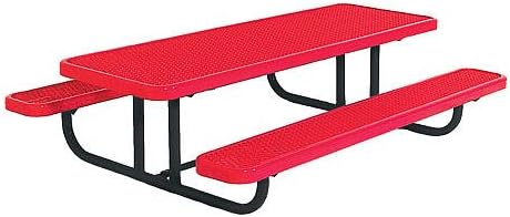 8 Foot Preschool Table - Red