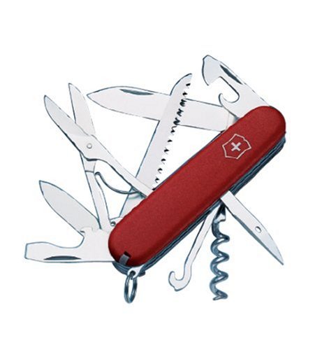 Victorinox Huntsman Swiss Army Pocket Tool - Red