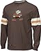 Cleveland Browns Gridiron Classics Throwback Logo Long Sleeve Jersey Crew - Large