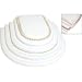 White Leather 5 Tier Necklace Chain Showcase Display
