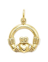 14k Claddagh Charm