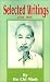 Books : Selected Writings 1920-1969