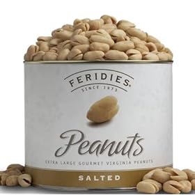 Low-Carb Snack Food: FERIDIES Salted Virginia Peanuts
