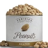 Gourmet Food : FERIDIES Salted Virginia Peanuts, 40 Ounce Can