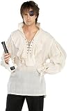 Adult Natural Pirate Shirt Size Standard (fits most to size 44)