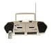 Electronics : CALIFONE 6W DUAL CASSETTE CD PLAYER MUSIC MAKER 2395AV-02