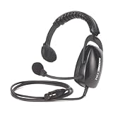 Anchor Audio H-200S Portacom Single Ear Muff Headset with Lo-Z, Noise Canceling Microphone
