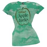 Apple Jacks - Logo Ladies Burnout T-Shirt