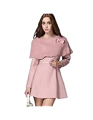 Winter Polyester/Wool/Knit  Dress