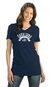 Cleveland Cavaliers Women's Tri Blend V Neck T-Shirt- by Alyssa Milano