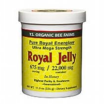 Organic Royal Jelly in Honey - Pure Royal Energizer - 11.5 oz.