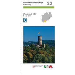 Wanderkarte Nordrhein-Westfalen, Bl.22, Bonn und das Siebengebirge