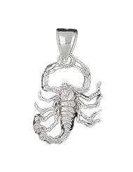 Clevereves 14K White Gold Zodiac Pendant 7.6 - Gram(s)