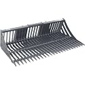 Edge Skeleton Rock Bucket Skid-Steer Loader Attachment - 72In., Model# 502341