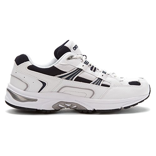 Vionic Men's Orthaheel Technology White/navy Walker - 9 2E US