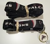 Atlanta Falcons Dog Pet Set Leash Collar ID Tag XS