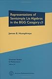 Representations of semisimple Lie algebras in the BGG category O