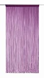 Fadenvorhang Fadenstore Violett Lila