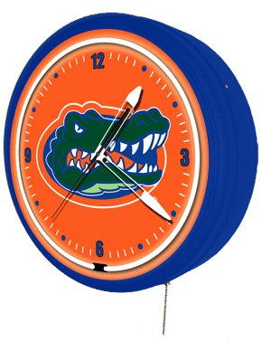Florida Gators Neon Clock