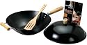 Ken Hom 14" Family Size Non-Stick Wok Set