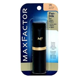 Max Factor Pan-Stick Ultra-Creamy Makeup, True Beige #125 - .5 oz