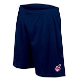 Cleveland Indians Ladies Navy Blue Mocha Flannel Shorts