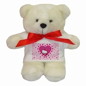 Teddybear Teddy Bear of Hello Kitty I Love You Teddybear Teddy Bear of Hello Kitty I Love You