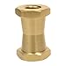 Foto&Tech Brass Spigot Short Double Female Stud for Super Clamps with 1/4